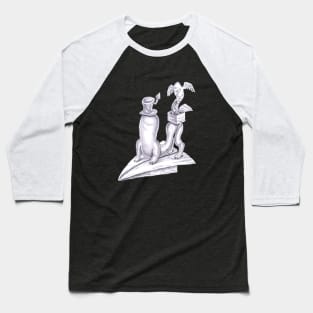 Riding the Paper Plane Baseball T-Shirt